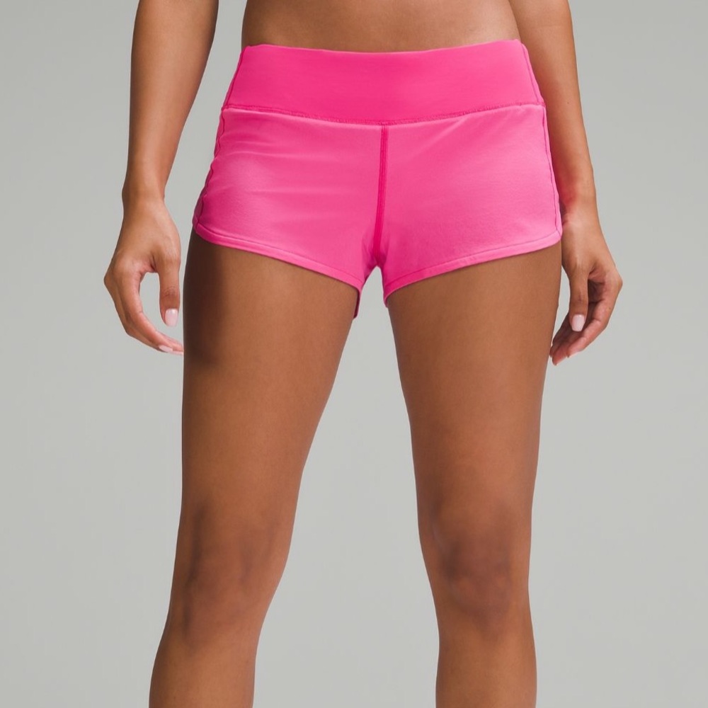 Lululemon sonic pink shorts